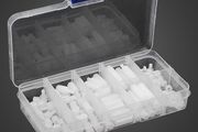 Nylon Hex Spacers Assortment Kit, M3, 120pcs
