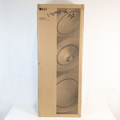 Current KEF Reference 5 META Stunning walnut veneer 200W Floorstanders under 12 months old Bargain 4K New