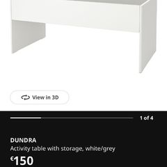 IKEA DUNDRA toy storage