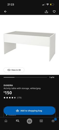 IKEA DUNDRA toy storage