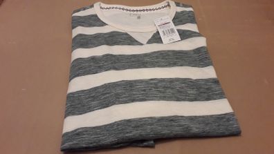 F&F Men's Cream and Green Striped Shirt in Size XXL (Brand New & Tagged)