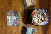 Paldean Fates/Scarlet &amp; Violet Base Set Pokemon TCG Bundle C/W Slashing Legends Promotional Tin