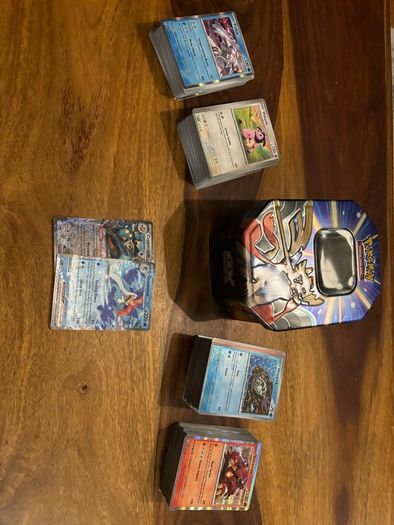 Paldean Fates/Scarlet & Violet Base Set Pokemon TCG Bundle C/W Slashing Legends Promotional Tin