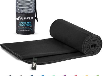 Microfibre towel - compact, ultra lightweight & quick dry - perfect for gym, travel & beach - swimming towels for sports, camping & hiking