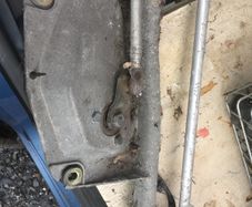 04 opel Astra Wiper motor and linkage