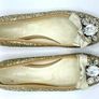 Miu Miu glitter flats gold Image 3