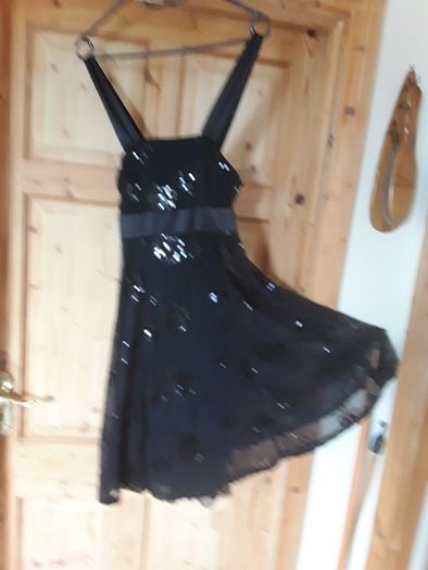 ladies black dress