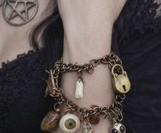 1 Goblins Trash Treasure Charm Bracelet for the Strange and Unusual
