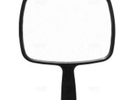 main image for ad Professional Salon Barbers Hairdressers Handheld Paddle Mirror with Handle