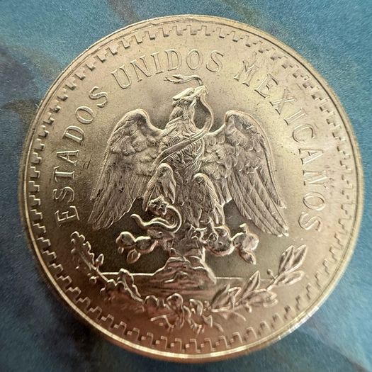 Mexican Gold 50 Pesos Coin 1947
