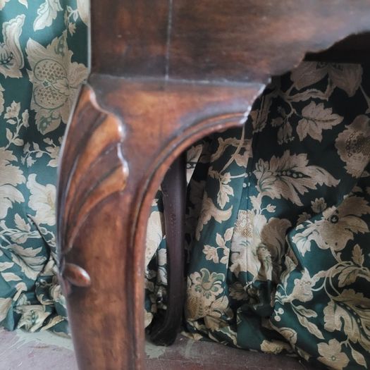 Antique irish georgian mahogany side table