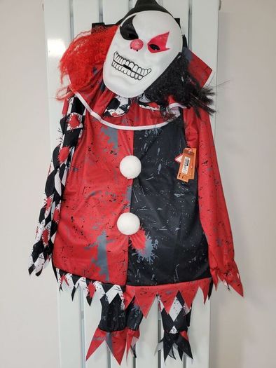 Halloween costume - Red Clown (approx age 9-10)