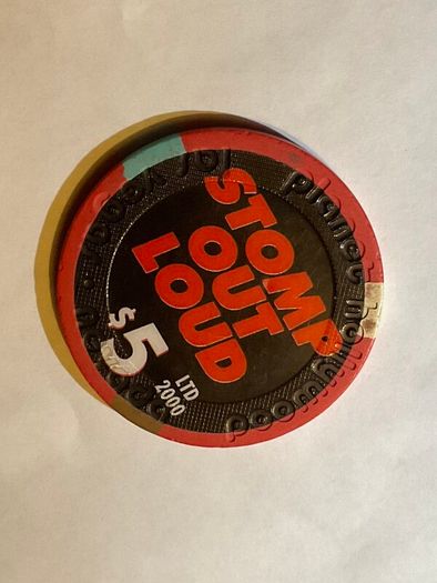 4x Authentic Las Vegas Casino Chips - Planet Hollywood - Inc Rare Stomp Out Loud 5