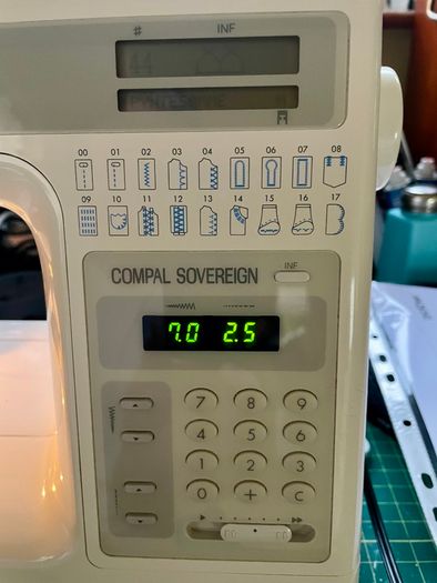 Brother Compal Sovereign Sewing Machine - VERY HIGH QUALITY MACHINE THIS ONE!! - Excellent condition - Just Serviced