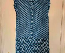 Very lightweight summer shirt dress/beach cover up 8-10