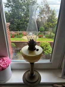 Antique Oil Lamp
