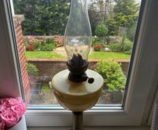 Antique Oil Lamp