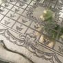 ShabbyChic Vintage Tray with jug filled with flowers Image 2