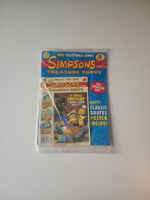 the simpsons comics treasure trove number one sealed