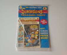 the simpsons comics treasure trove number one sealed