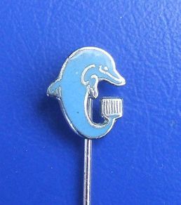 TRANSOCEAN COATINGS (marine paints & coatings) - a vintage promotional stickpin badge (c.1970's)