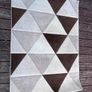 Geometric Style Rectangle Rug - Good Condition Image 2