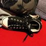 Black Leather Converse Chuck Taylor High-Tops Size EU 39 / US 8 / UK 6 Image 9