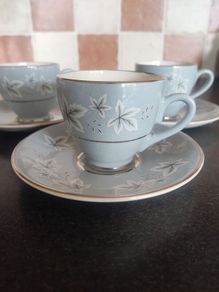 Arklow pottery Embassy espresso cups and saucers