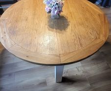 Oak kitchen table