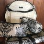 Pre-loved Swoops Black and White Toiletry bag Image 8
