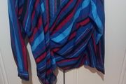 ladies wrap blouse