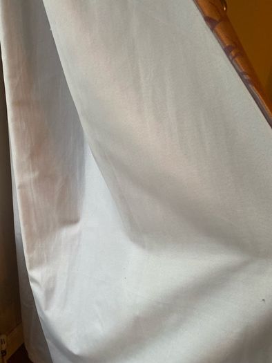 Purple & grey curtains 90x90 (+ cushions)