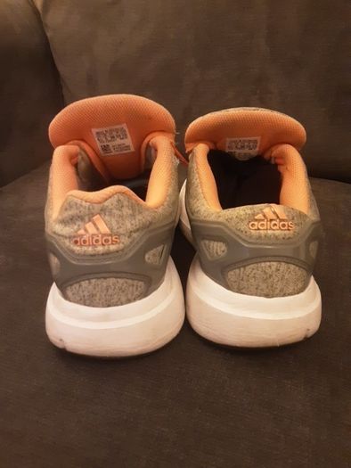 Trainers/Adidas Cloudfoam Trainers Size: 5 UK .. 38 EU .. Colour: Grey/Pink .. Price Drop