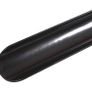 3 Pieces 23.6 Inches Extra Long Plastic Shoe Horn with Curved Handle, Long Handled Shoehorn, Black Image 5