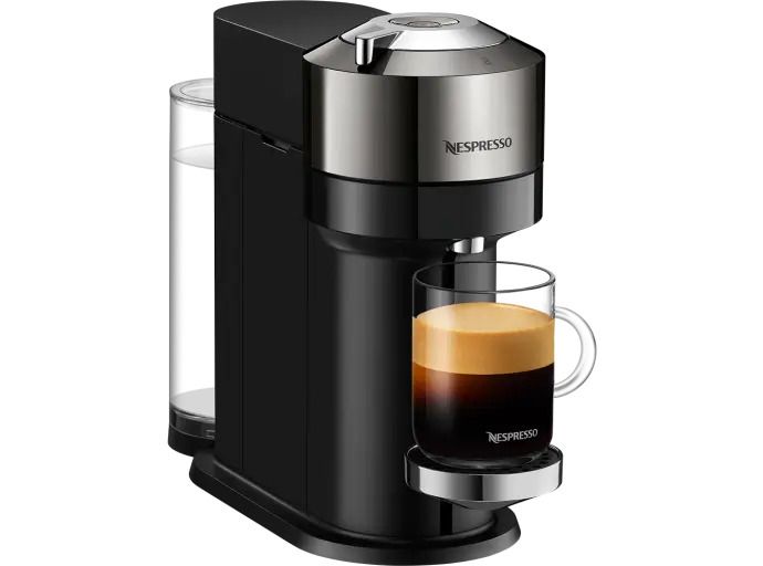 Nespresso Vertuo Next Deluxe - Dark Chrome Metallic - coffee machine