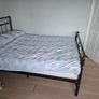 4ft 6 iron double bed Image 2