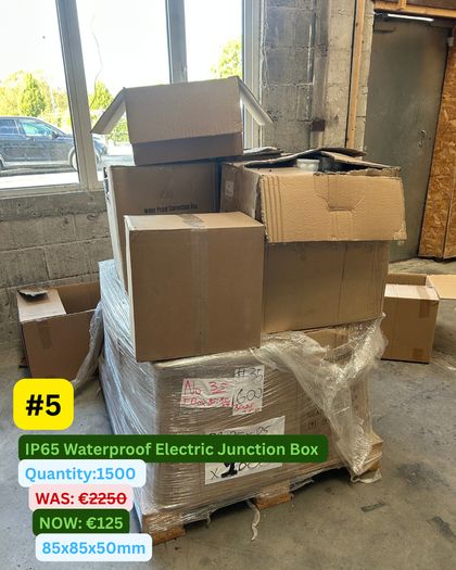 1500 x Electro Terminal Electrical Junction Boxes FD7M IP55