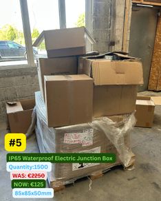 1500 x Electro Terminal Electrical Junction Boxes FD7M IP55