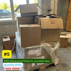 1500 x Electro Terminal Electrical Junction Boxes FD7M IP55