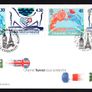 1994 Channel Tunnel Souvenir Folder Complete including presentation pack and First Day Covers from both Great Britain and France Image 10