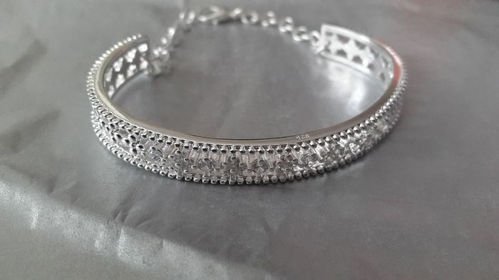 Sterling Silver Cuff Bangle
