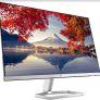 HP FHD Monitor, HDMI, Black Head, Silver Stand, 24-Inch Image 2