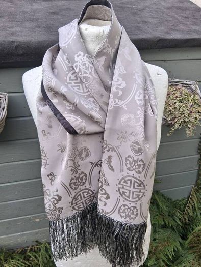 Shanghai Tang 100% silk scarf