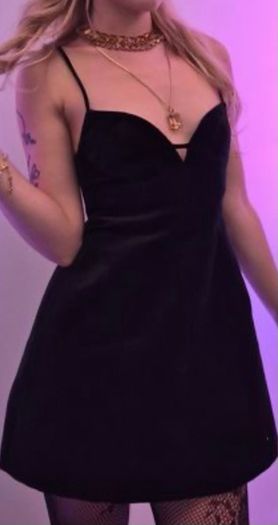 New Zara collection Combined Corsetry-Inspired velvet black Dress
