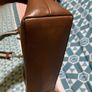 Men Coach Foldover Leather Tote Bag Image 4