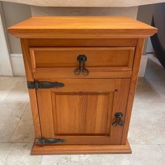 Lovely Wooden Locker - Bedside Table - Nightstand - Can Deliver