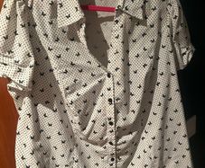 Evans  butterfly blouse