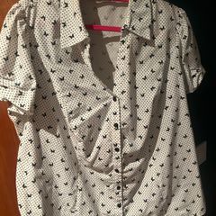 Evans  butterfly blouse