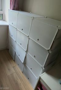 Shoes Modular Ant Dust Storage Unit Holds 40+ pairs