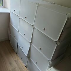 Shoes Modular Ant Dust Storage Unit Holds 40+ pairs